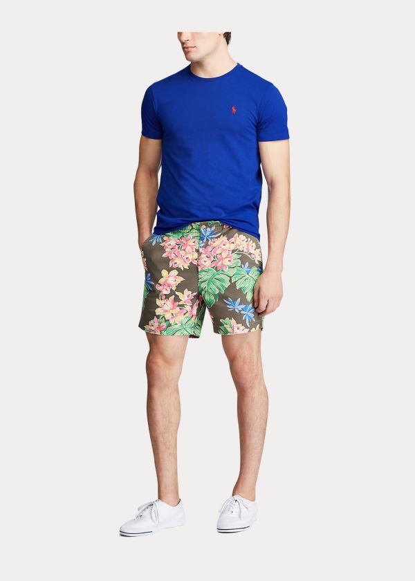 Men's Polo Ralph Lauren Classic Tropical Polo Prepster Shorts | 985271JYK